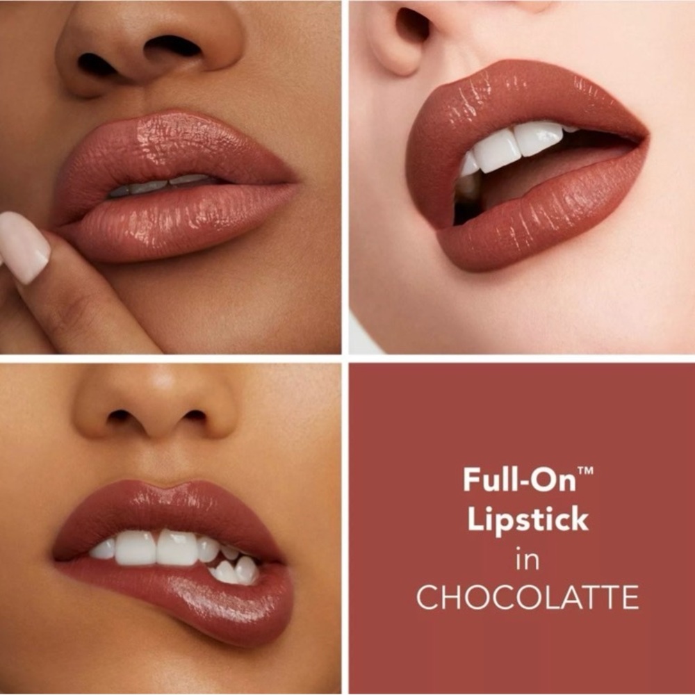 Buxom CHOCOLATTE satin Full-On plumping Lipstick